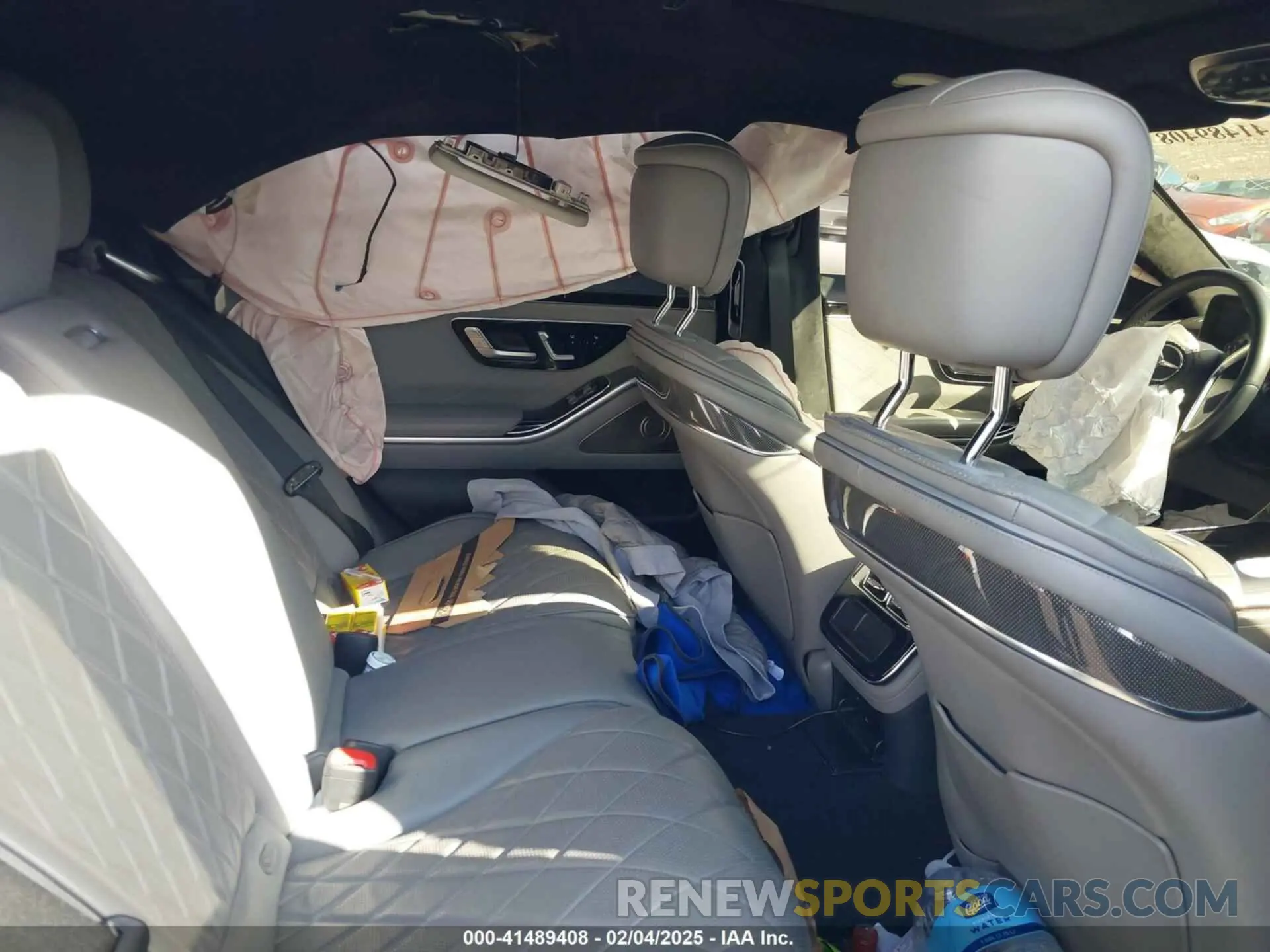 8 Photograph of a damaged car W1K6G7GB7MA057744 MERCEDES-BENZ S 580 2021