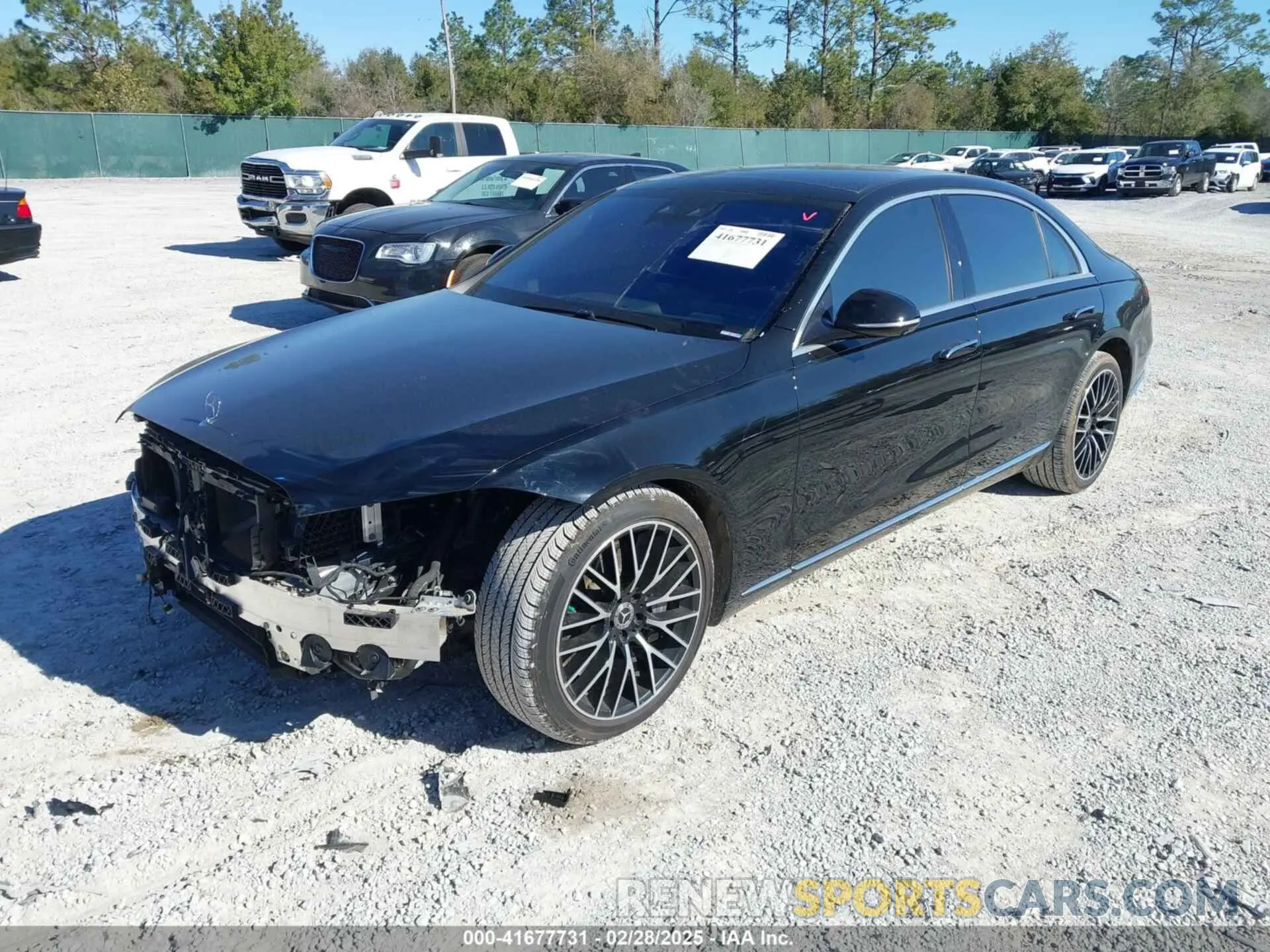 2 Photograph of a damaged car W1K6G7GB8MA018208 MERCEDES-BENZ S 580 2021