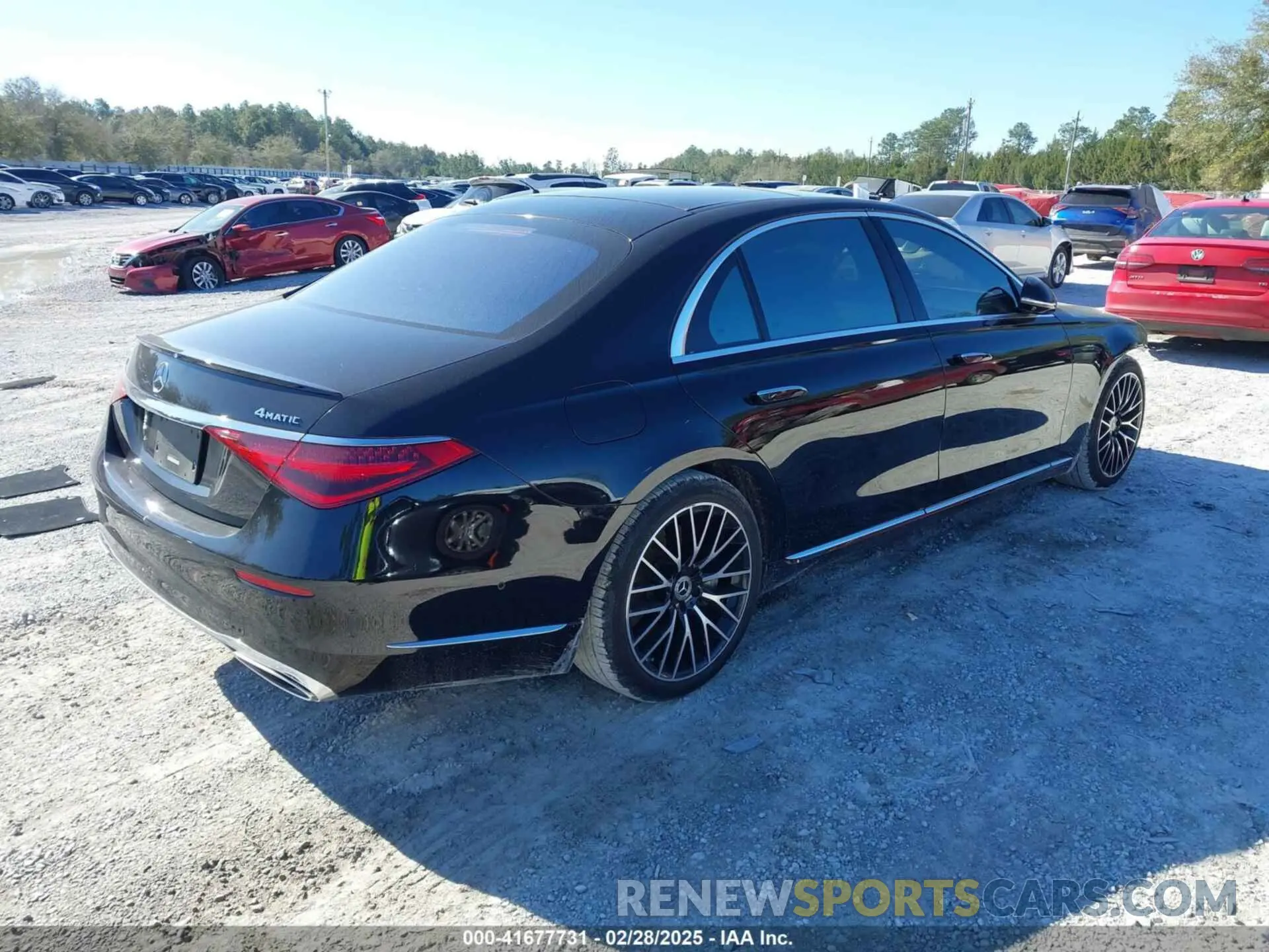 4 Photograph of a damaged car W1K6G7GB8MA018208 MERCEDES-BENZ S 580 2021