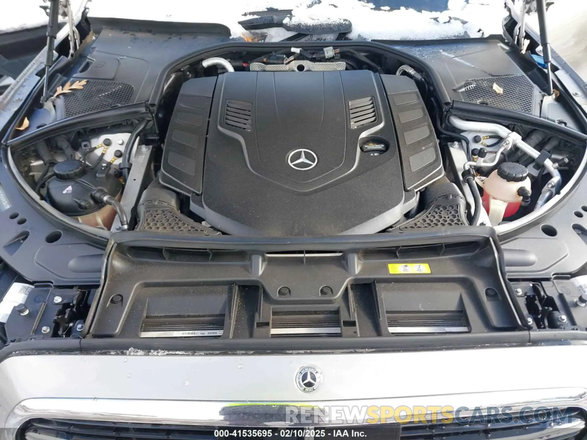 10 Photograph of a damaged car W1K6G7GB8MA021061 MERCEDES-BENZ S 580 2021
