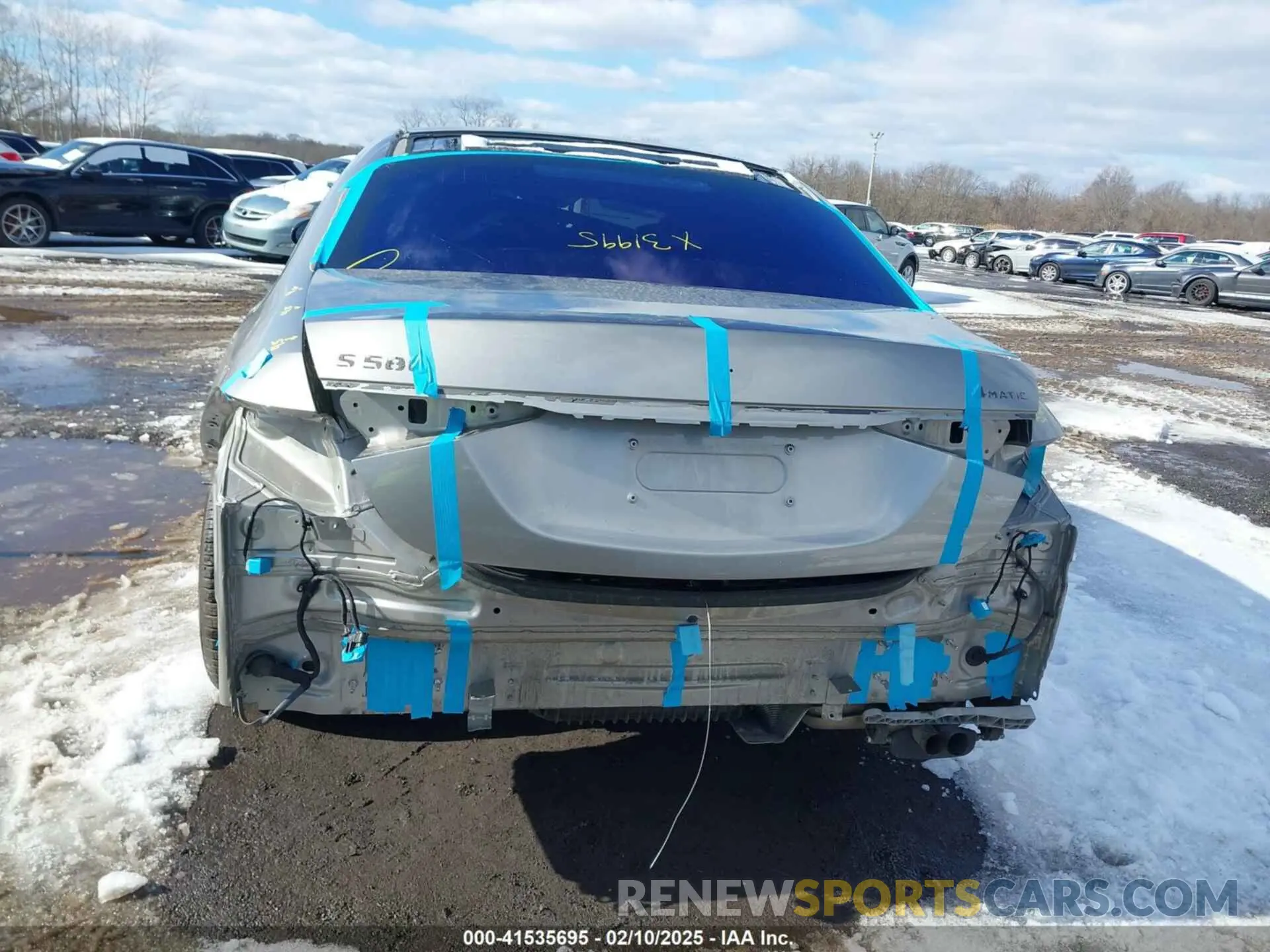 17 Photograph of a damaged car W1K6G7GB8MA021061 MERCEDES-BENZ S 580 2021