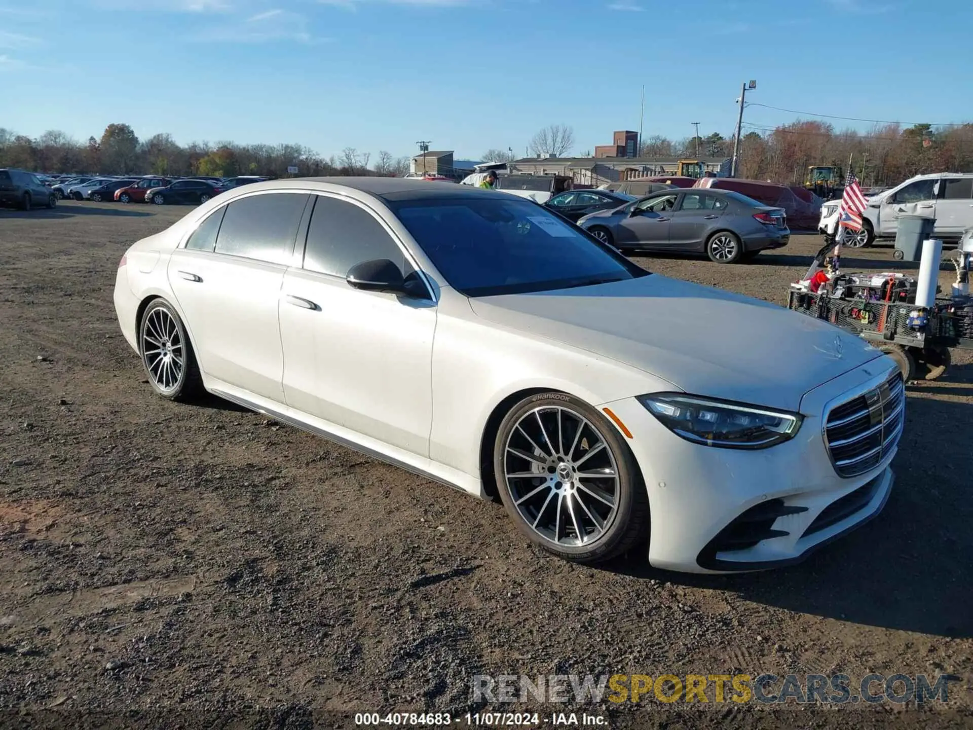 1 Photograph of a damaged car W1K6G7GB8MA040810 MERCEDES-BENZ S 580 2021