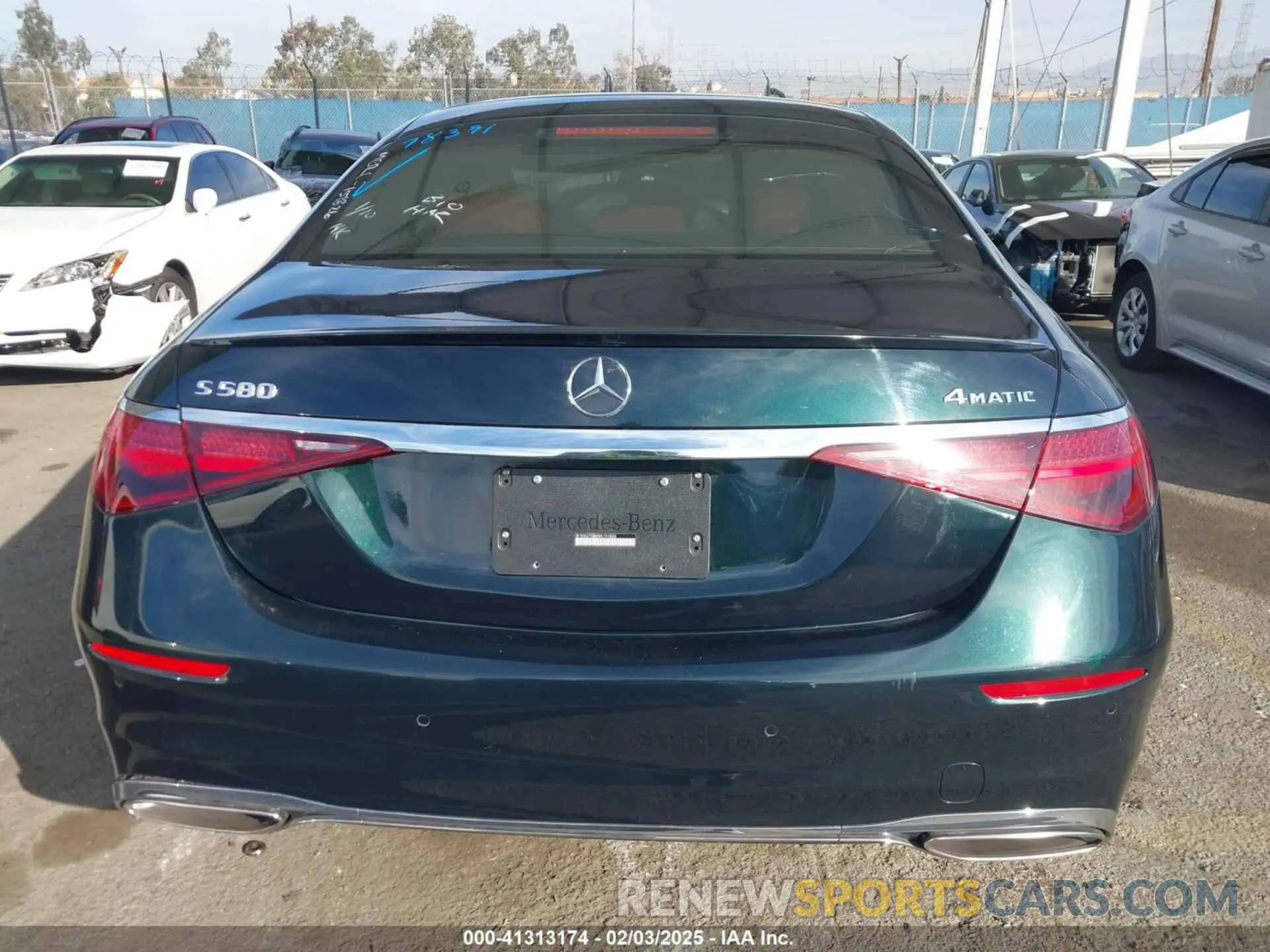 15 Photograph of a damaged car W1K6G7GB6NA151826 MERCEDES-BENZ S 580 2022
