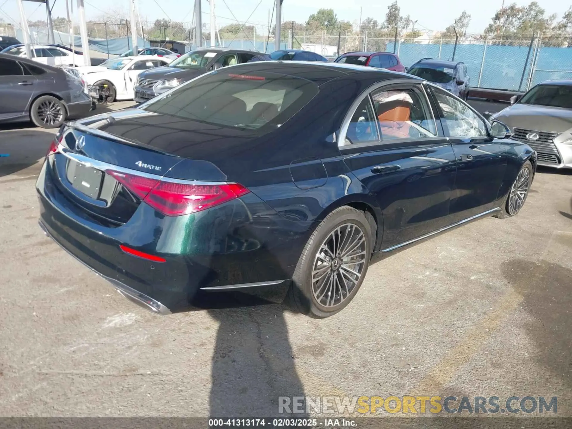 4 Photograph of a damaged car W1K6G7GB6NA151826 MERCEDES-BENZ S 580 2022