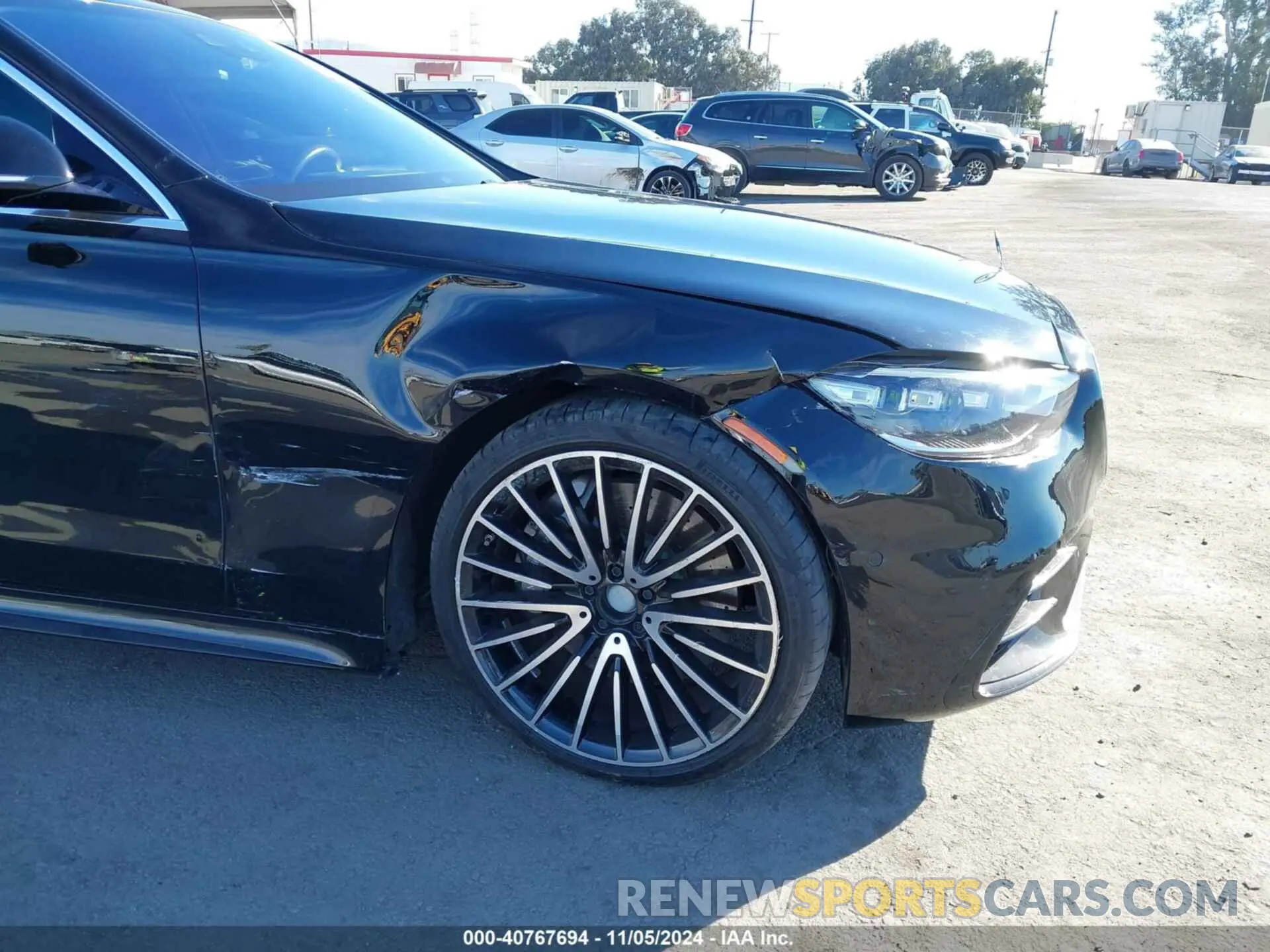 6 Photograph of a damaged car W1K6G7GB9NA106024 MERCEDES-BENZ S 580 2022
