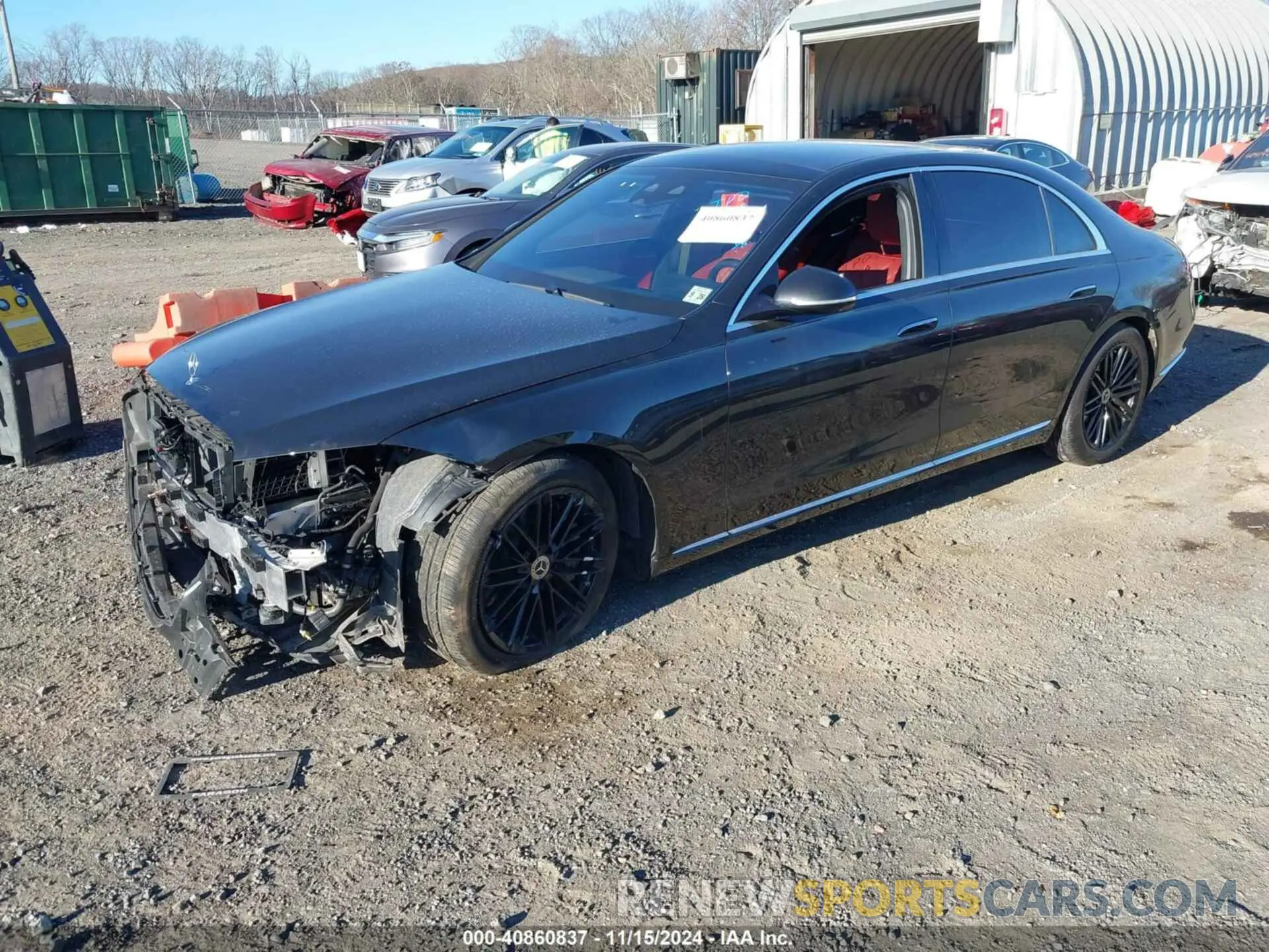 2 Photograph of a damaged car W1K6G7GB4PA221956 MERCEDES-BENZ S 580 2023