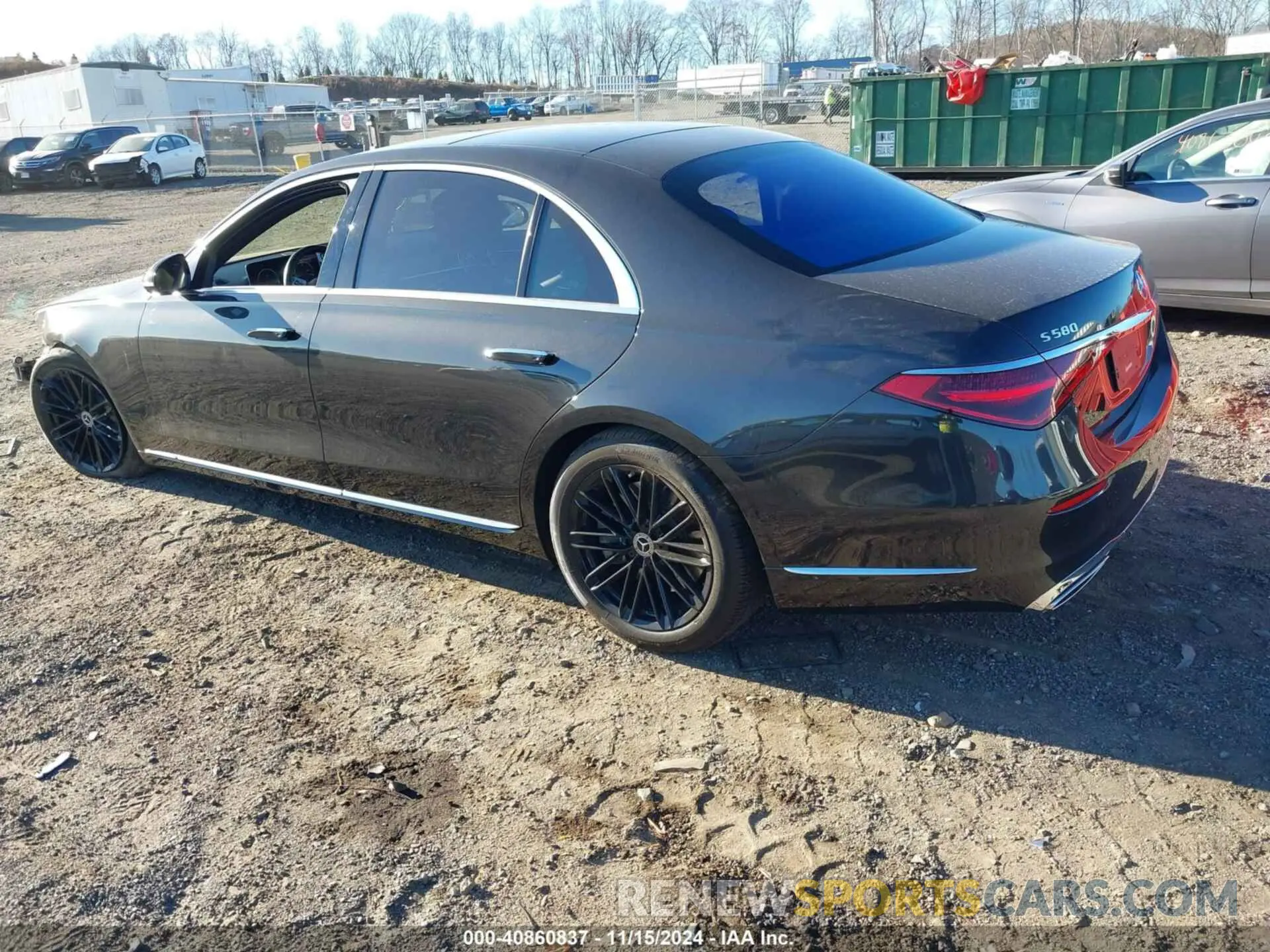 3 Photograph of a damaged car W1K6G7GB4PA221956 MERCEDES-BENZ S 580 2023