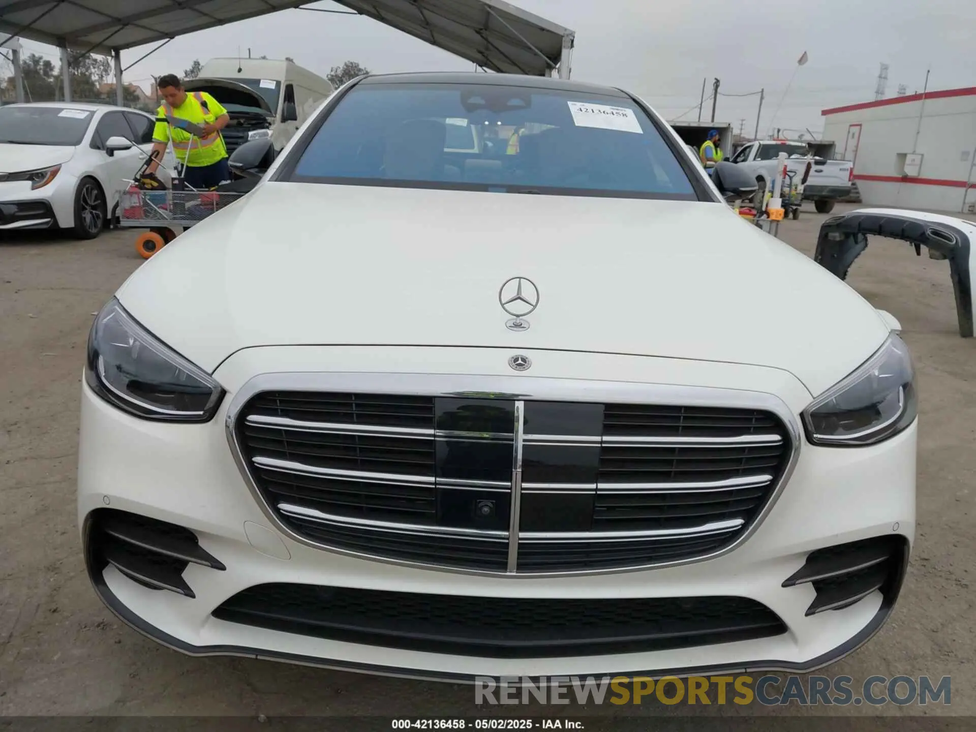 13 Photograph of a damaged car W1K6G7GB5PA182598 MERCEDES-BENZ S 580 2023