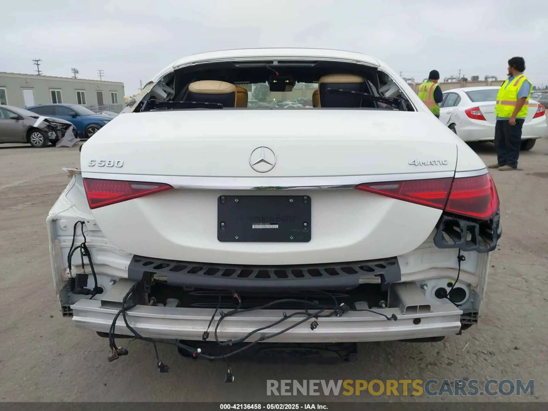17 Photograph of a damaged car W1K6G7GB5PA182598 MERCEDES-BENZ S 580 2023