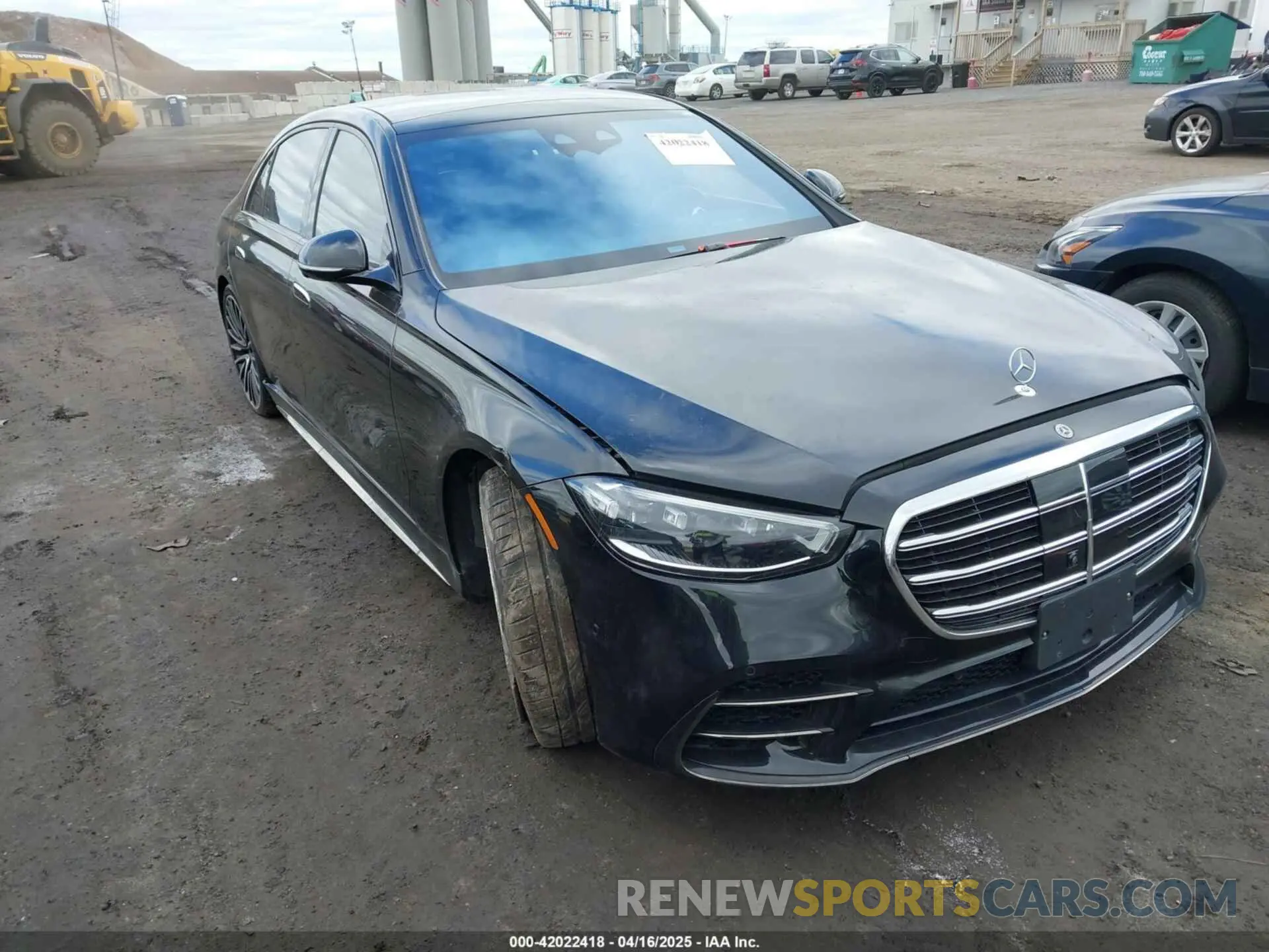 1 Photograph of a damaged car W1K6G7GB7PA204391 MERCEDES-BENZ S 580 2023