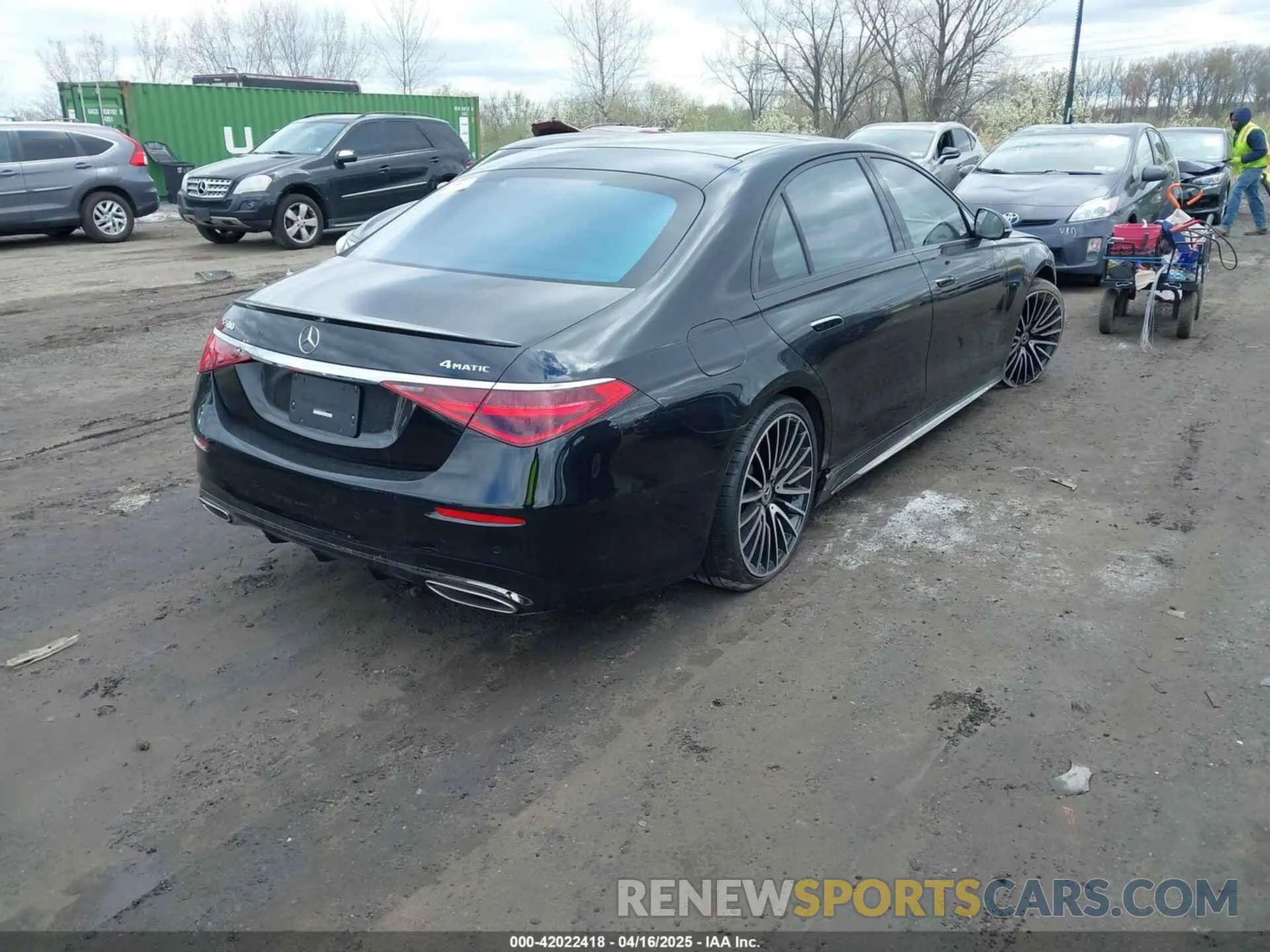 4 Photograph of a damaged car W1K6G7GB7PA204391 MERCEDES-BENZ S 580 2023