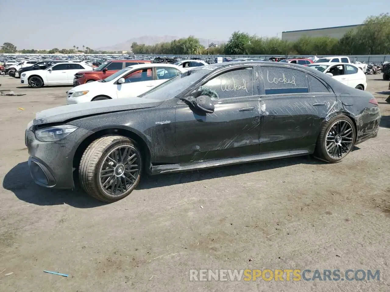1 Photograph of a damaged car W1K6G8CB5RA302611 MERCEDES-BENZ S 63 E PER 2024
