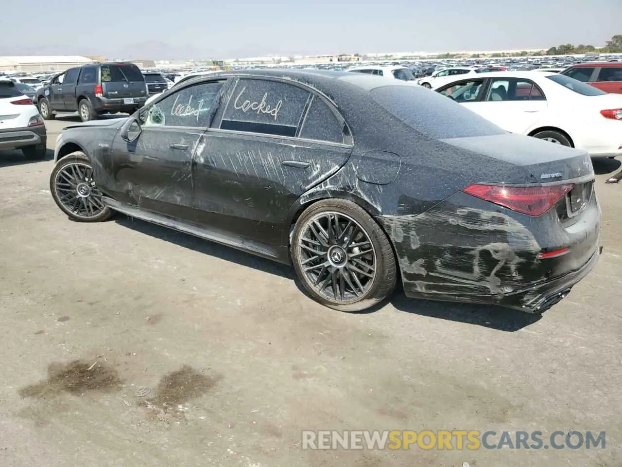 2 Photograph of a damaged car W1K6G8CB5RA302611 MERCEDES-BENZ S 63 E PER 2024