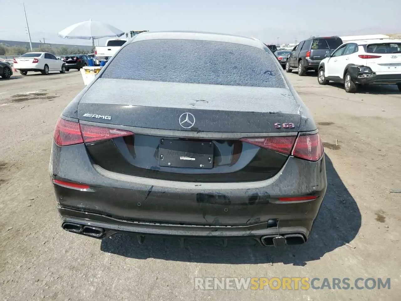 6 Photograph of a damaged car W1K6G8CB5RA302611 MERCEDES-BENZ S 63 E PER 2024