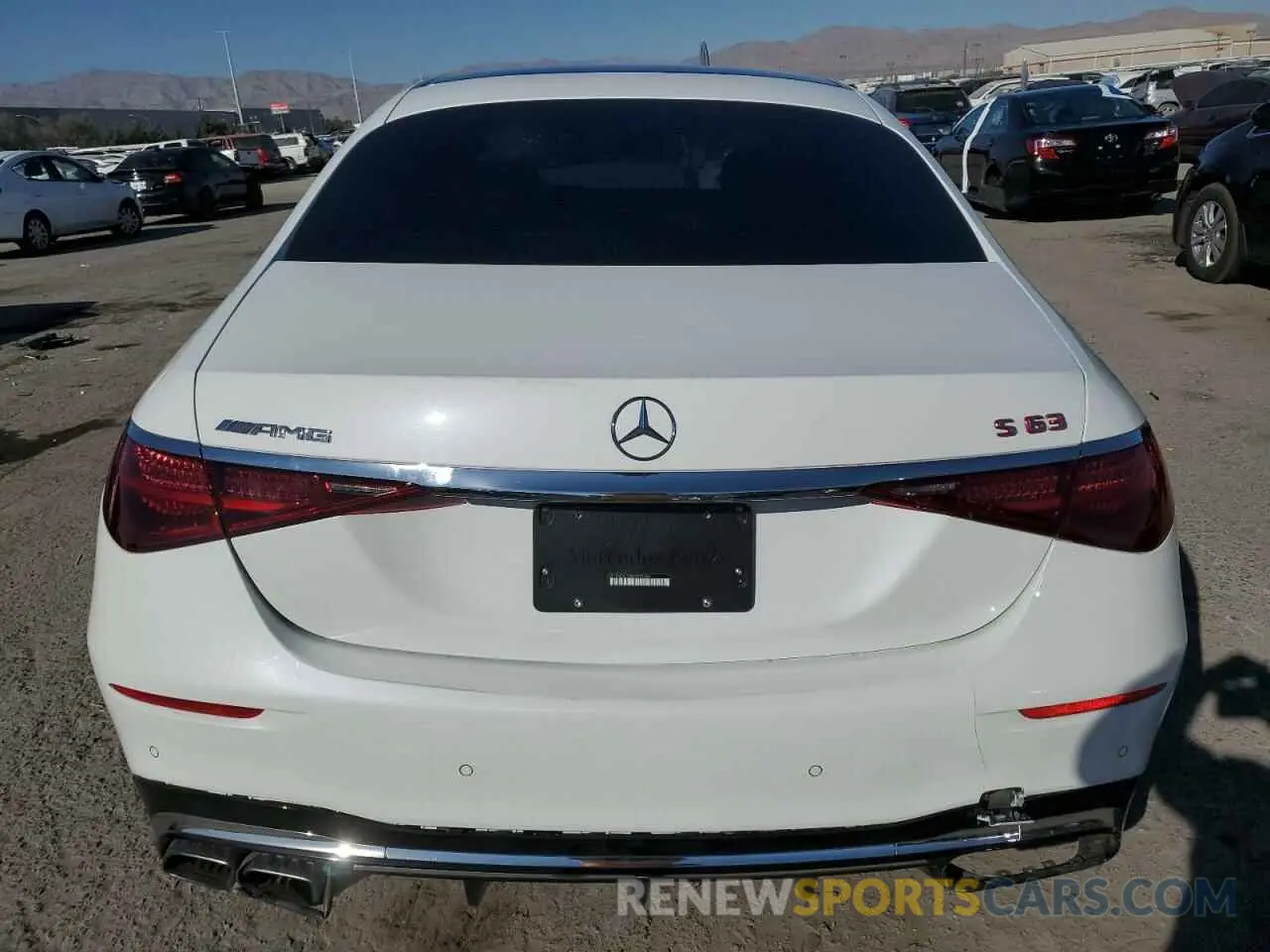 6 Photograph of a damaged car W1K6G8CBXRA294764 MERCEDES-BENZ S 63 E PER 2024