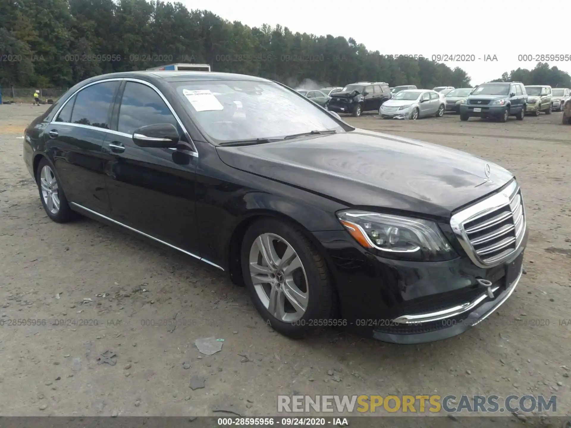 1 Photograph of a damaged car WDDUG6EB3KA426665 MERCEDES-BENZ S-CLASS 2019