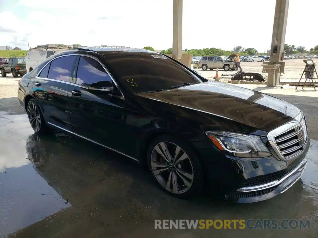 1 Photograph of a damaged car WDDUG6EB3KA490401 MERCEDES-BENZ S-CLASS 2019