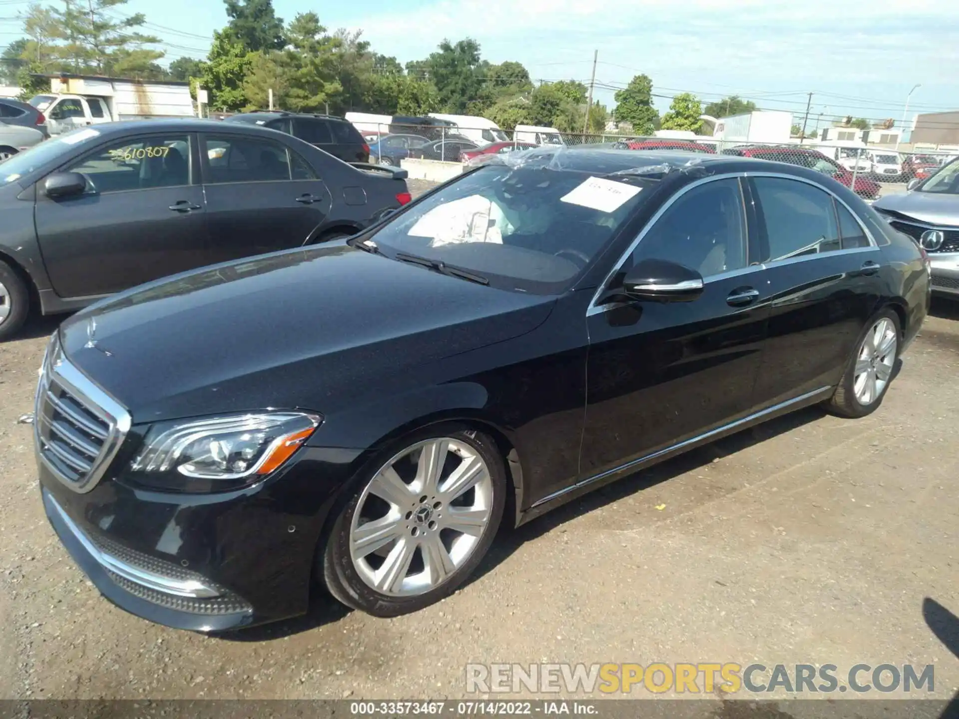 2 Photograph of a damaged car WDDUG6EB5KA456122 MERCEDES-BENZ S-CLASS 2019