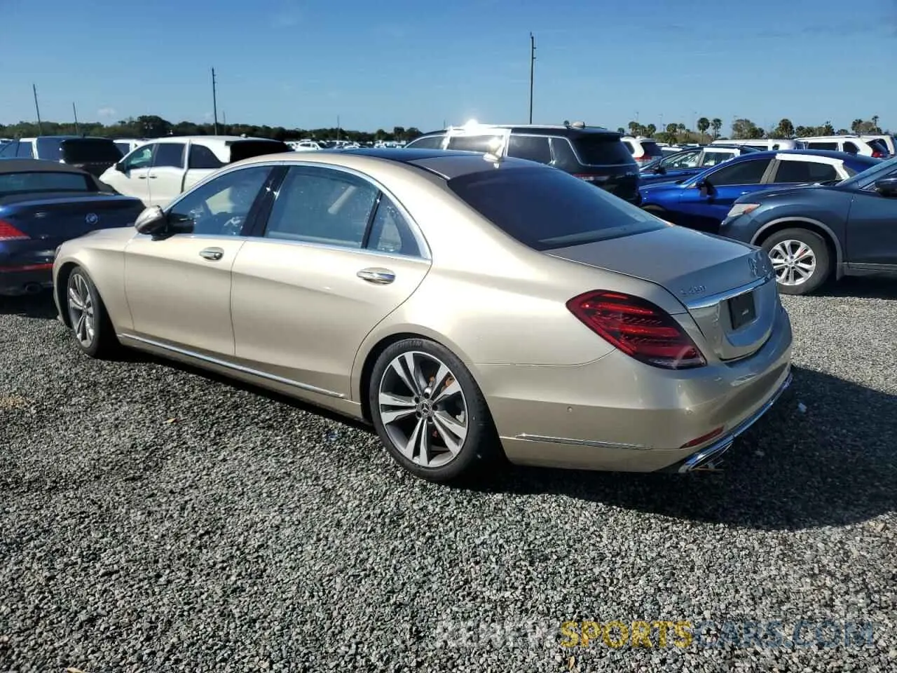 2 Photograph of a damaged car WDDUG6EB6KA460132 MERCEDES-BENZ S-CLASS 2019