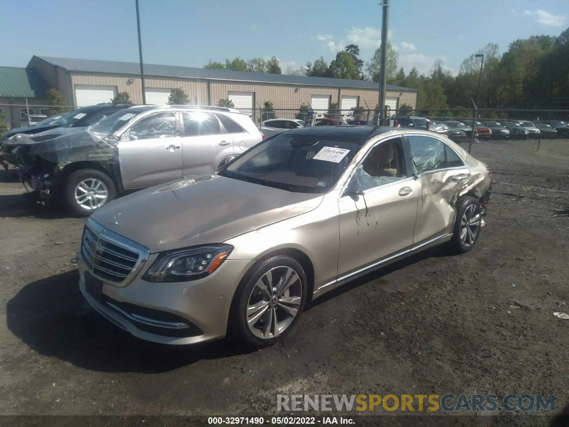 2 Photograph of a damaged car WDDUG6EB7KA465727 MERCEDES-BENZ S-CLASS 2019