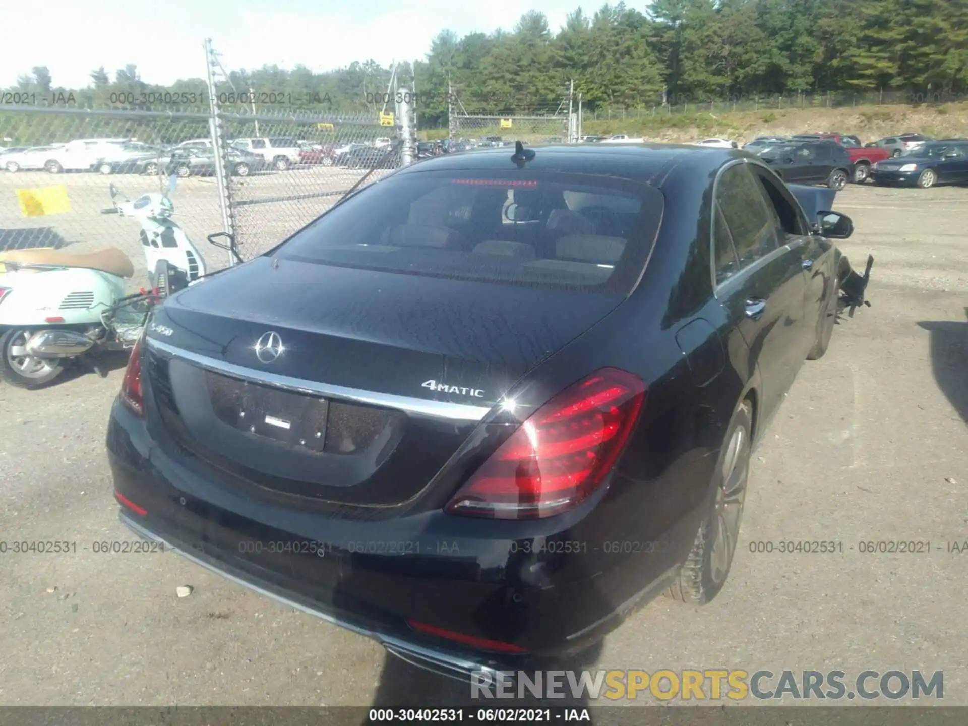 4 Photograph of a damaged car WDDUG6EB9KA491732 MERCEDES-BENZ S-CLASS 2019