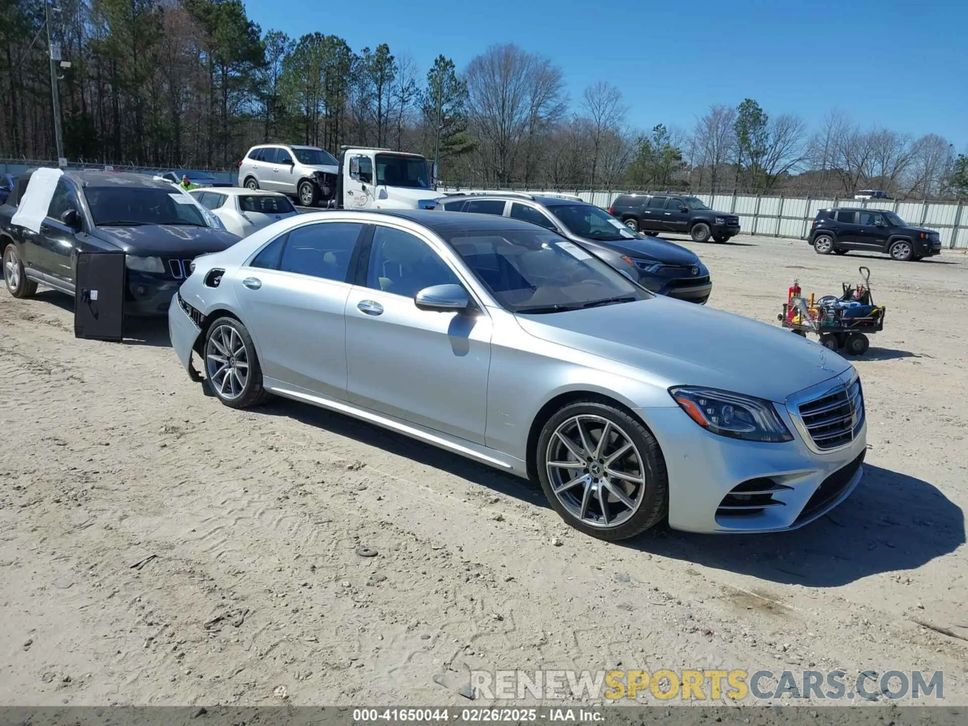 1 Photograph of a damaged car WDDUG6GB1KA482651 MERCEDES-BENZ S-CLASS 2019