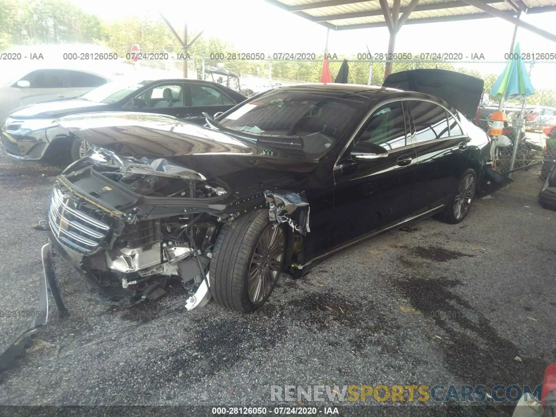 2 Photograph of a damaged car WDDUG6GB3KA453331 MERCEDES-BENZ S-CLASS 2019