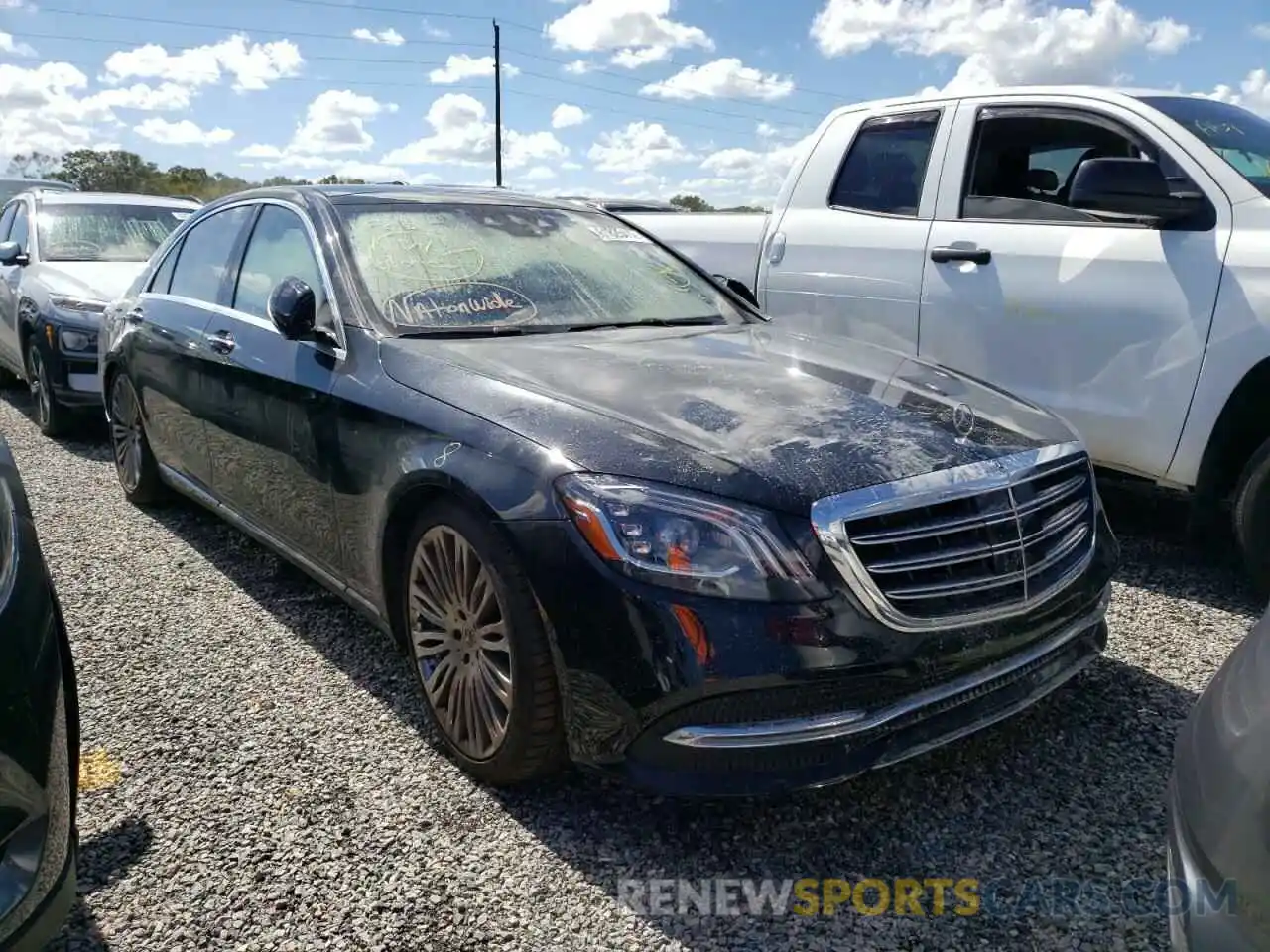 1 Photograph of a damaged car WDDUG6GB6KA484332 MERCEDES-BENZ S-CLASS 2019