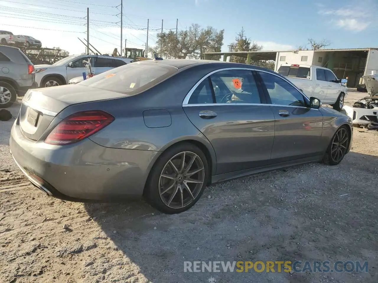 3 Photograph of a damaged car WDDUG6GB7KA453106 MERCEDES-BENZ S-CLASS 2019
