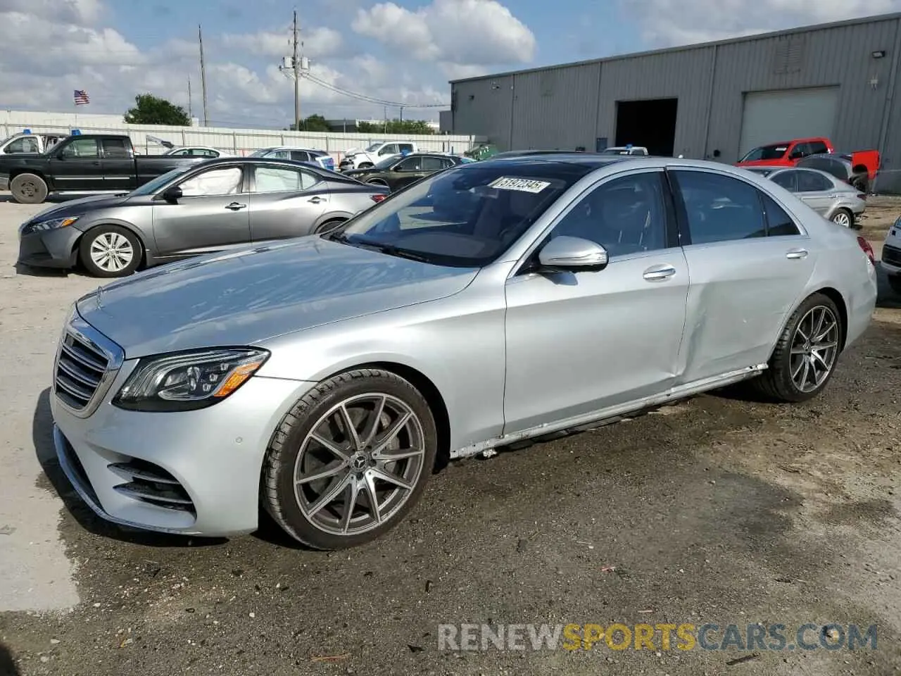 1 Photograph of a damaged car WDDUG6GB8KA459254 MERCEDES-BENZ S-CLASS 2019