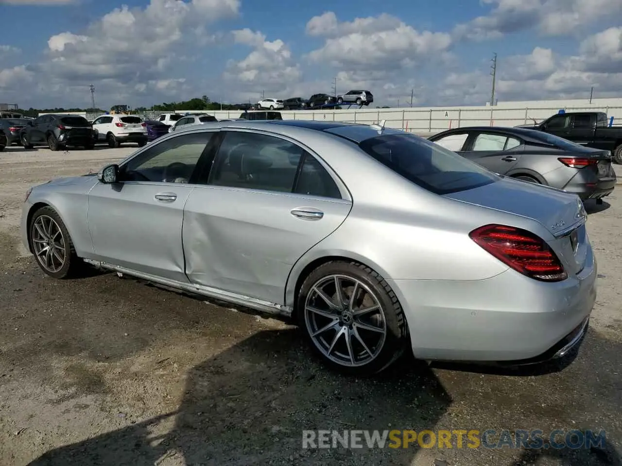 2 Photograph of a damaged car WDDUG6GB8KA459254 MERCEDES-BENZ S-CLASS 2019