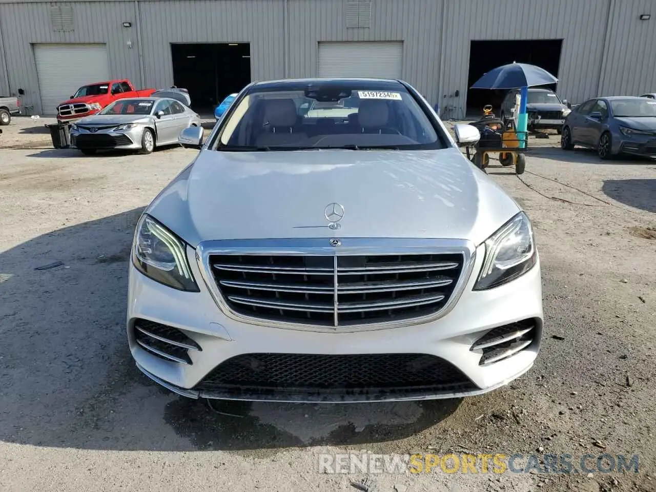 5 Photograph of a damaged car WDDUG6GB8KA459254 MERCEDES-BENZ S-CLASS 2019