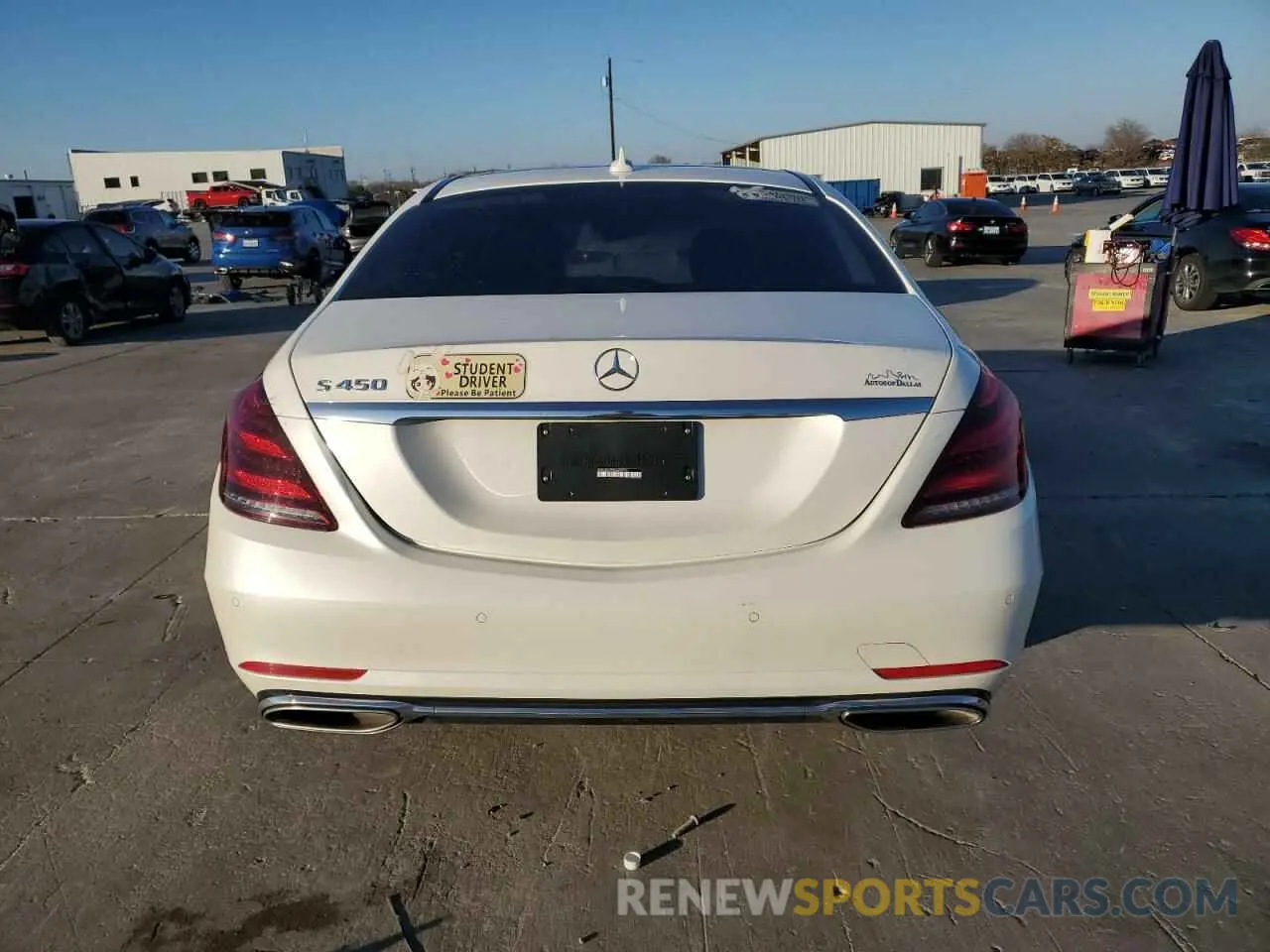 6 Photograph of a damaged car WDDUG6GB8KA475762 MERCEDES-BENZ S-CLASS 2019