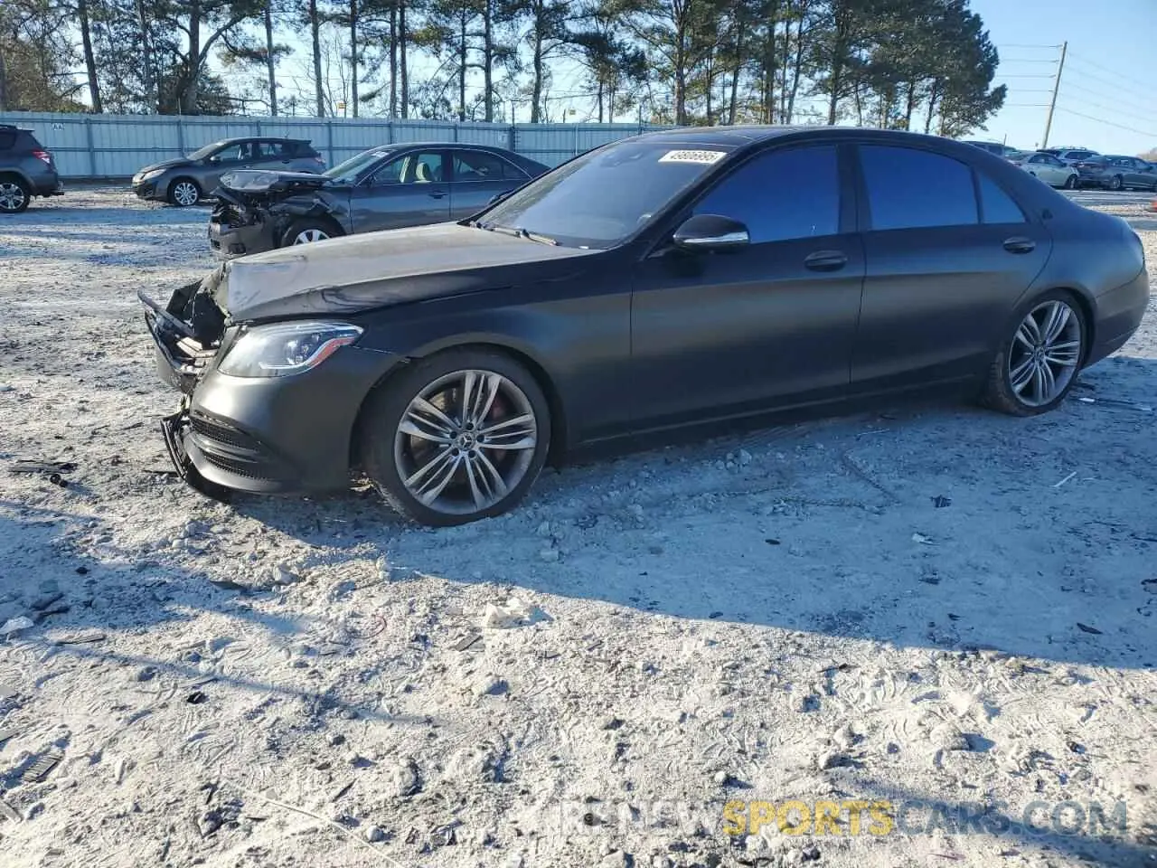 1 Photograph of a damaged car WDDUG6GBXKA441323 MERCEDES-BENZ S-CLASS 2019