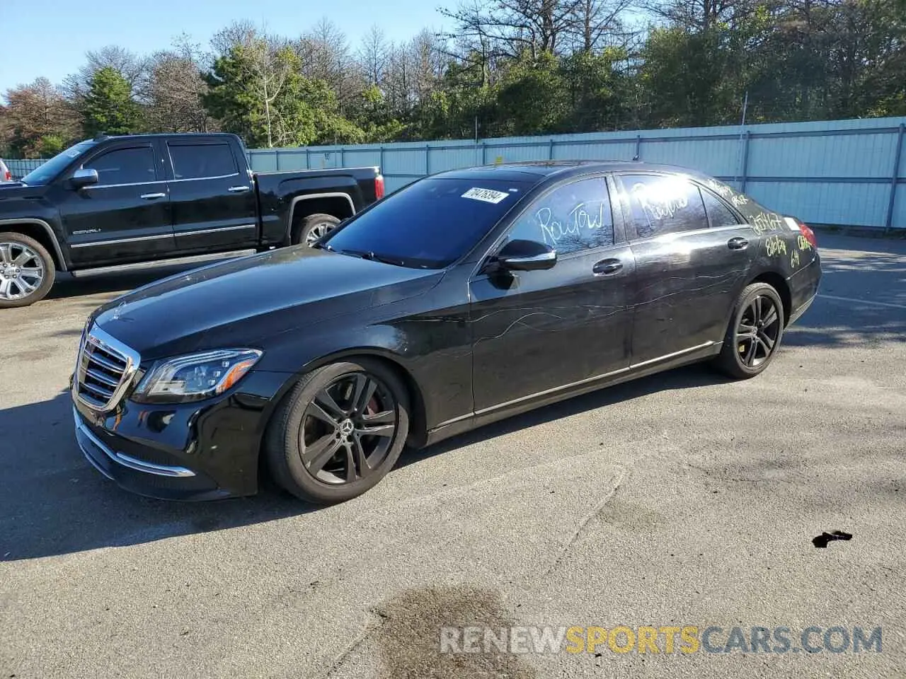 1 Photograph of a damaged car WDDUG86B9KA462384 MERCEDES-BENZ S-CLASS 2019