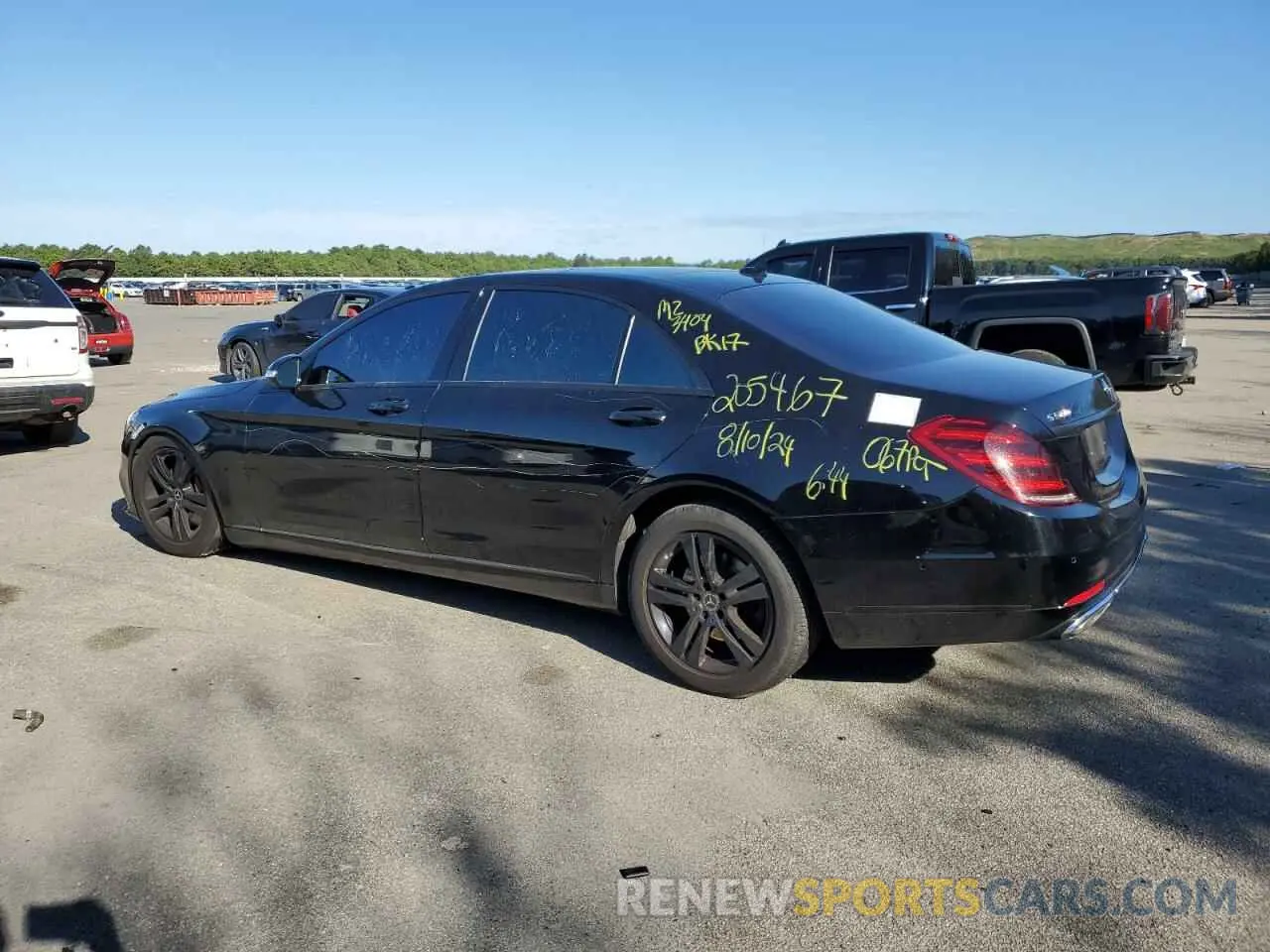2 Photograph of a damaged car WDDUG86B9KA462384 MERCEDES-BENZ S-CLASS 2019