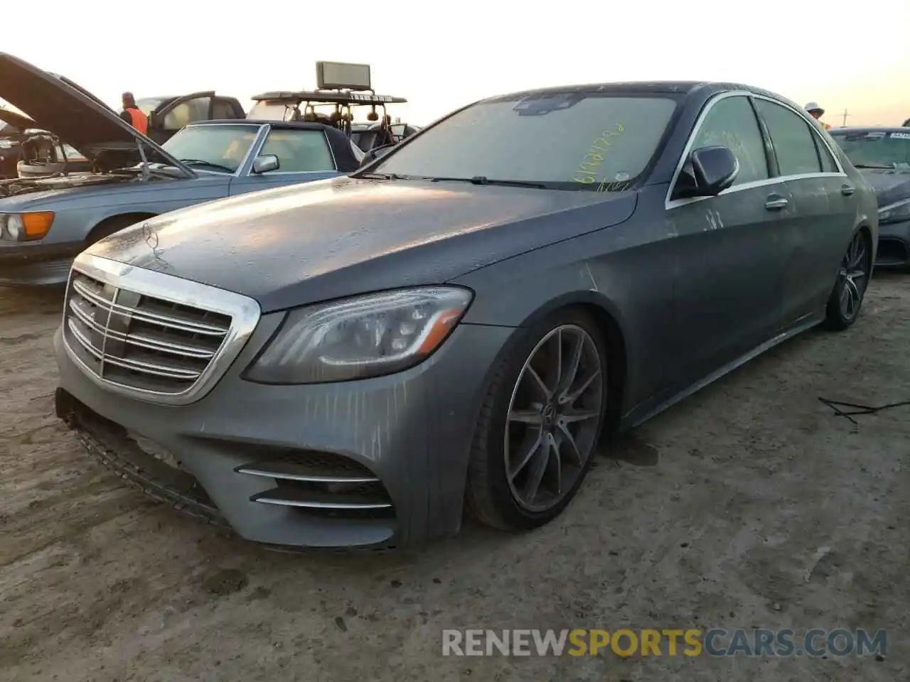 2 Photograph of a damaged car WDDUG8DB2KA477894 MERCEDES-BENZ S-CLASS 2019