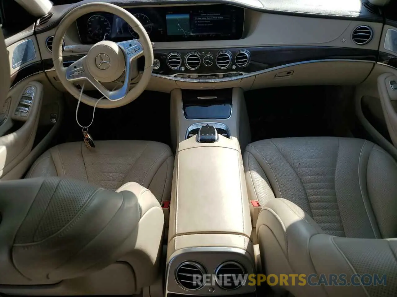 8 Photograph of a damaged car WDDUG8DB3KA438103 MERCEDES-BENZ S-CLASS 2019