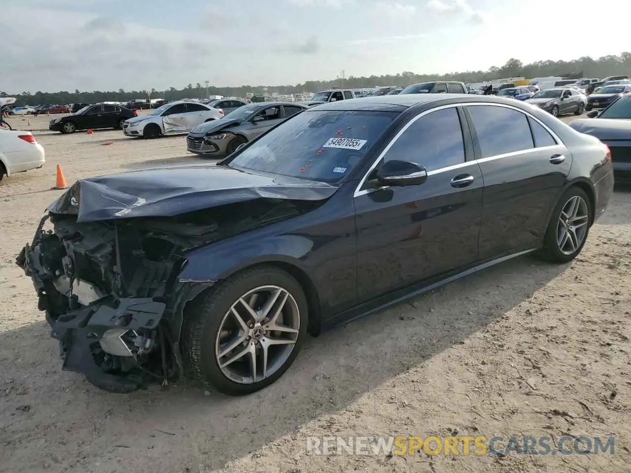 1 Photograph of a damaged car WDDUG8DB3KA449604 MERCEDES-BENZ S-CLASS 2019