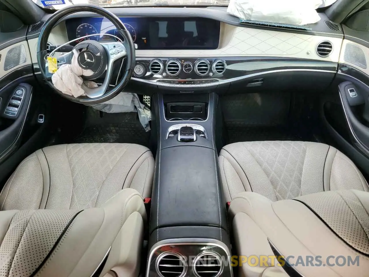 8 Photograph of a damaged car WDDUG8DB3KA449604 MERCEDES-BENZ S-CLASS 2019