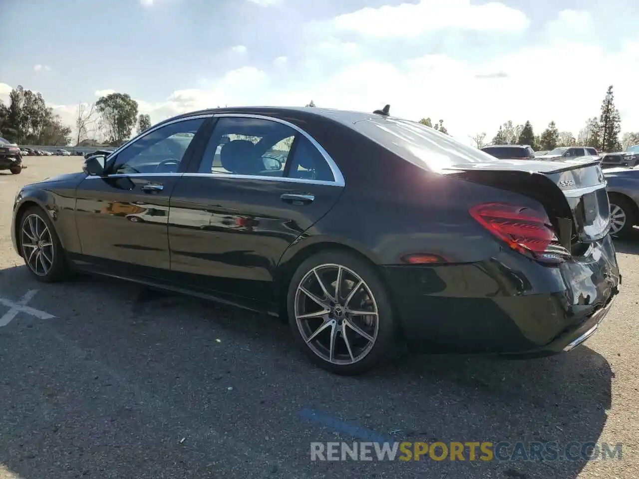 2 Photograph of a damaged car WDDUG8DB4KA487536 MERCEDES-BENZ S-CLASS 2019