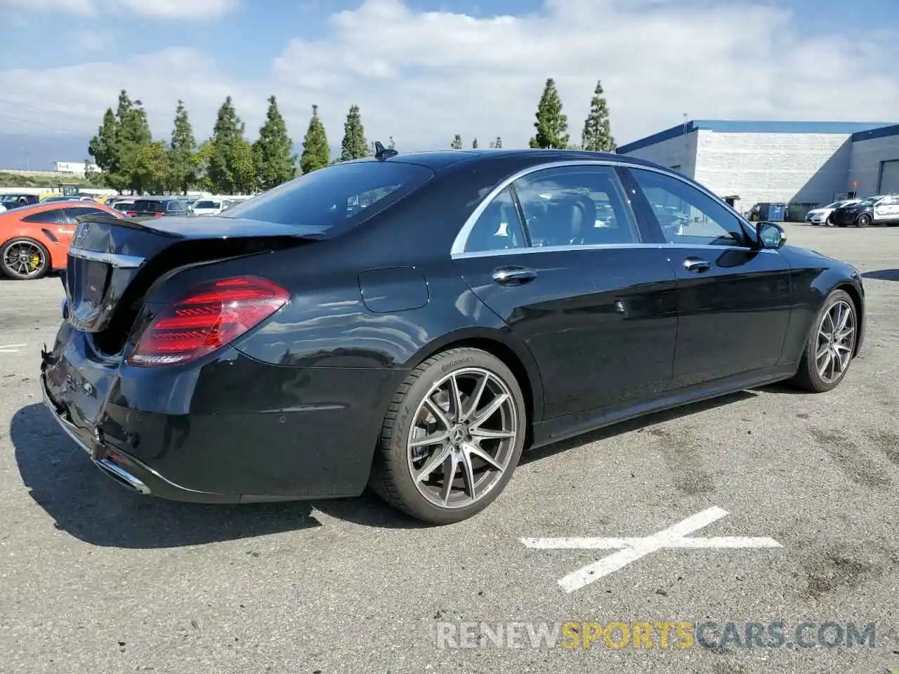 3 Photograph of a damaged car WDDUG8DB4KA487536 MERCEDES-BENZ S-CLASS 2019