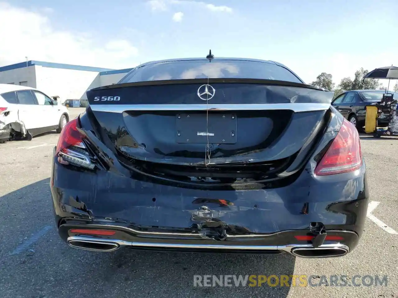 6 Photograph of a damaged car WDDUG8DB4KA487536 MERCEDES-BENZ S-CLASS 2019