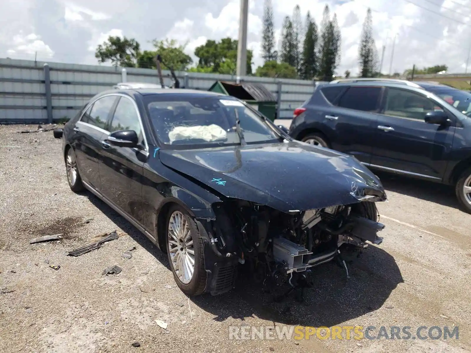 1 Photograph of a damaged car WDDUG8DB5KA453573 MERCEDES-BENZ S-CLASS 2019