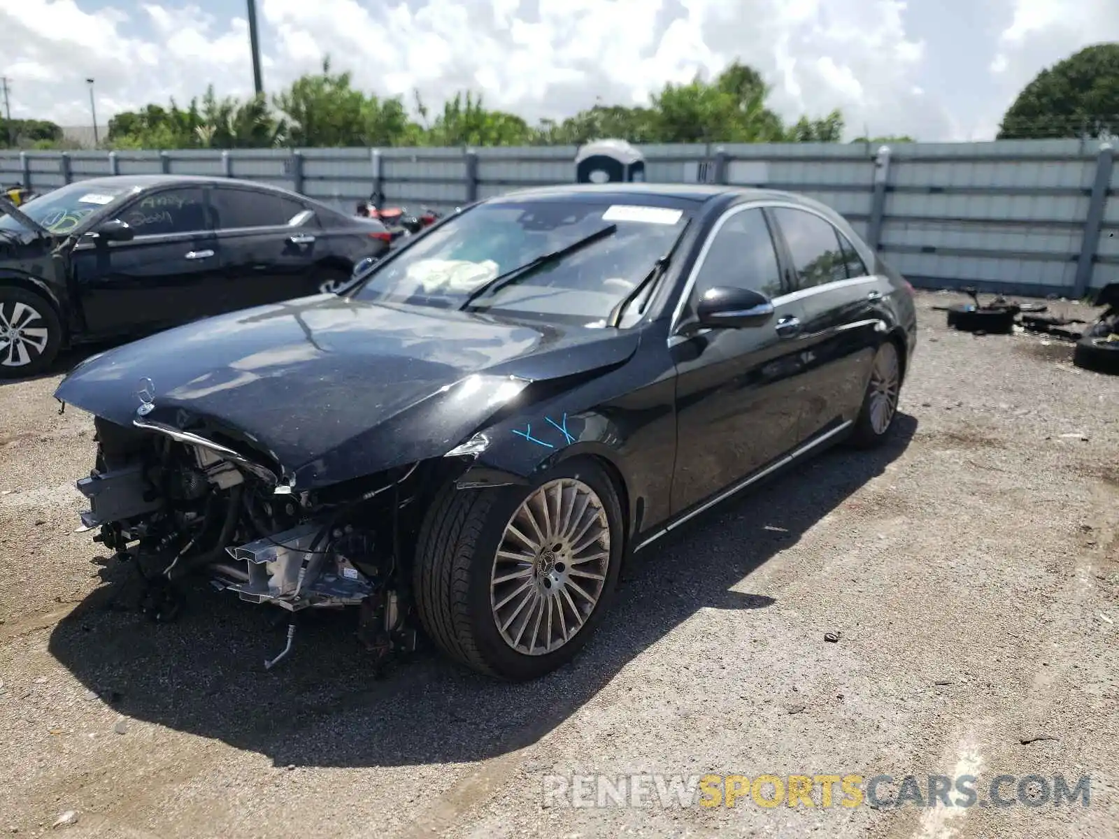 2 Photograph of a damaged car WDDUG8DB5KA453573 MERCEDES-BENZ S-CLASS 2019