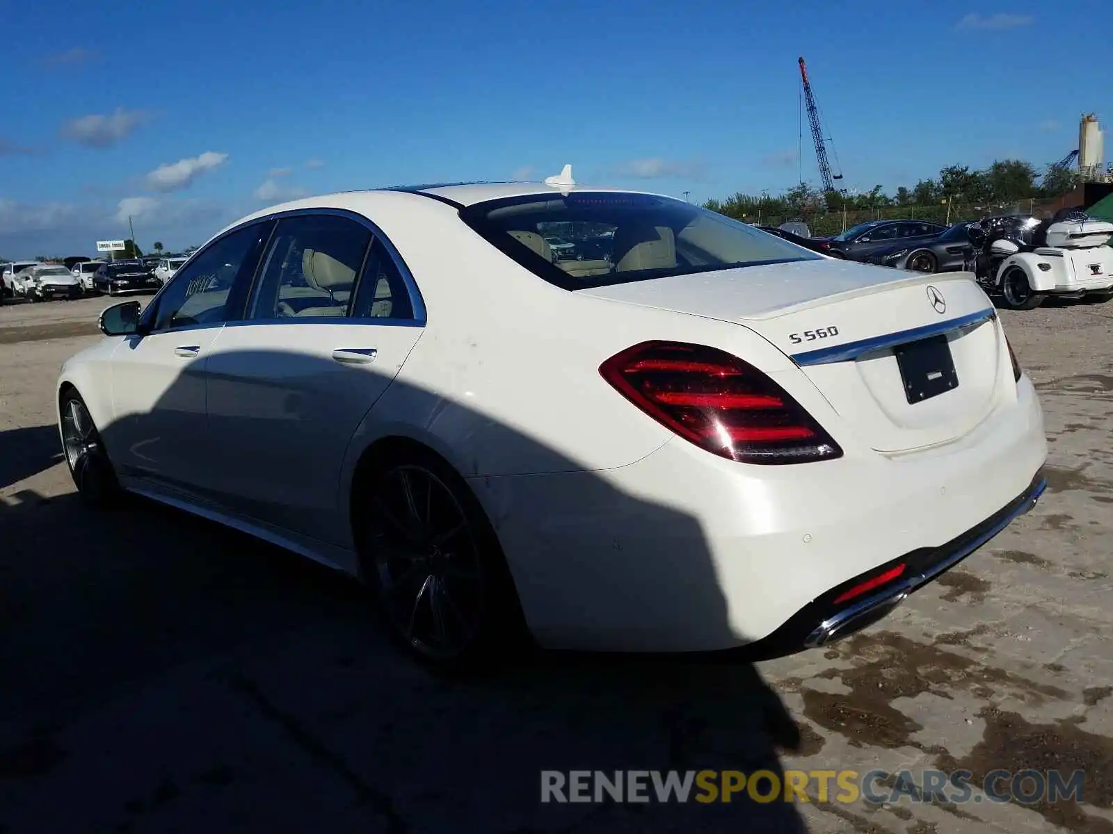 3 Photograph of a damaged car WDDUG8DB5KA454173 MERCEDES-BENZ S CLASS 2019