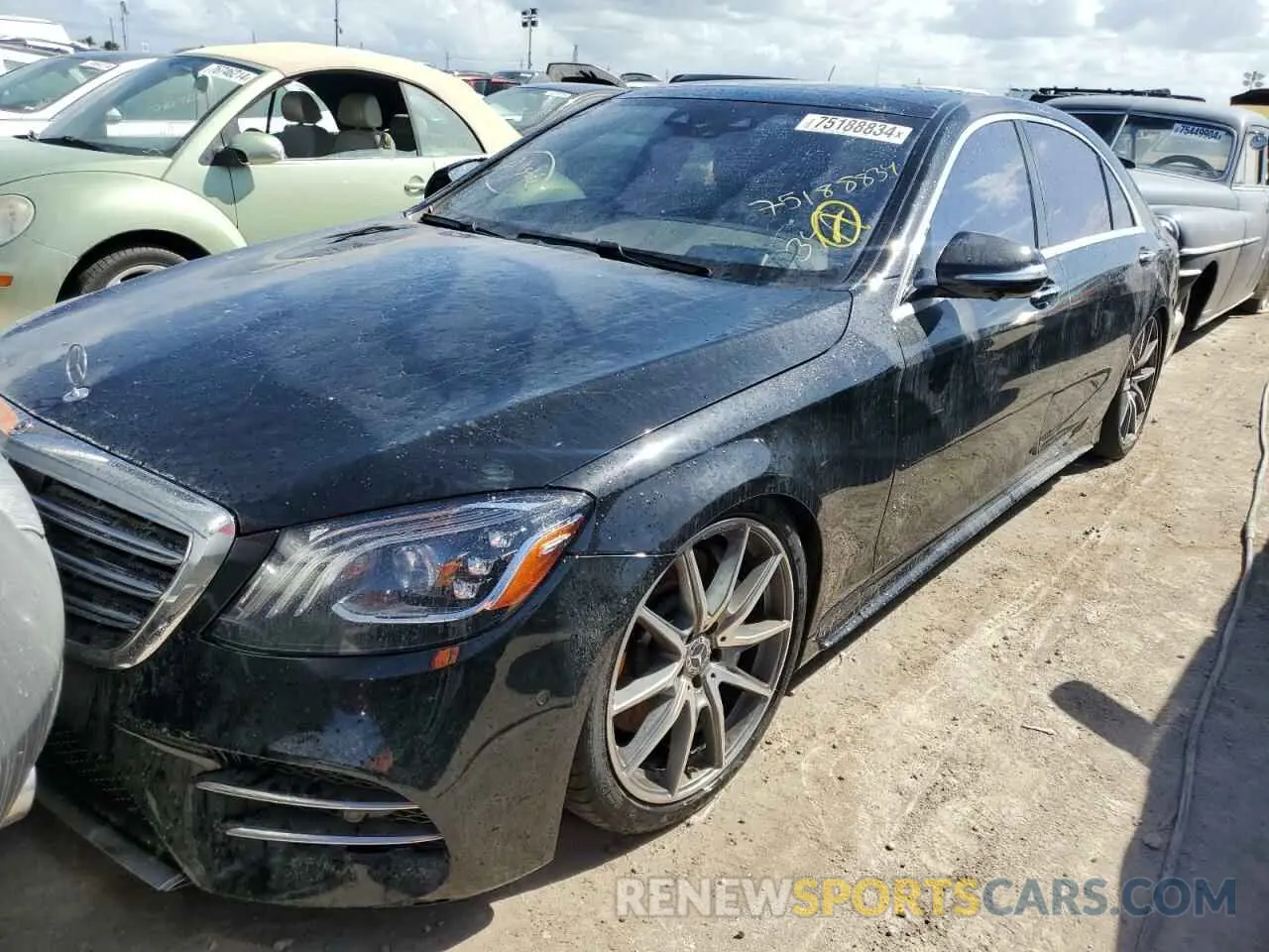 1 Photograph of a damaged car WDDUG8DB5KA481342 MERCEDES-BENZ S-CLASS 2019