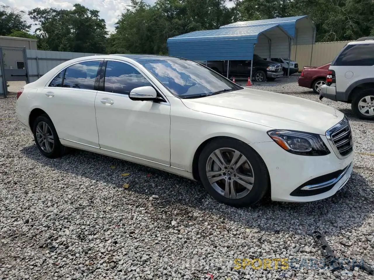4 Photograph of a damaged car WDDUG8DB5KA491451 MERCEDES-BENZ S-CLASS 2019