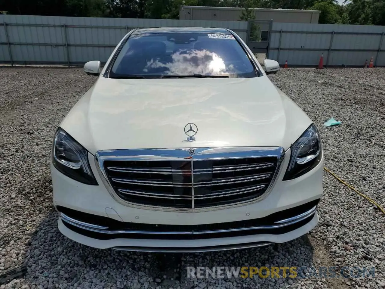 5 Photograph of a damaged car WDDUG8DB5KA491451 MERCEDES-BENZ S-CLASS 2019