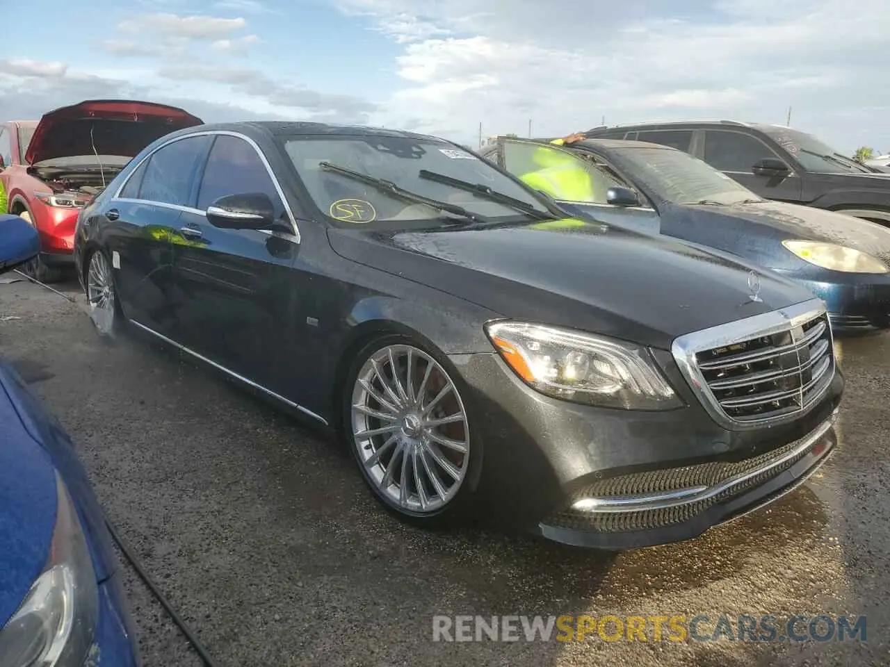 4 Photograph of a damaged car WDDUG8DB6KA451332 MERCEDES-BENZ S-CLASS 2019
